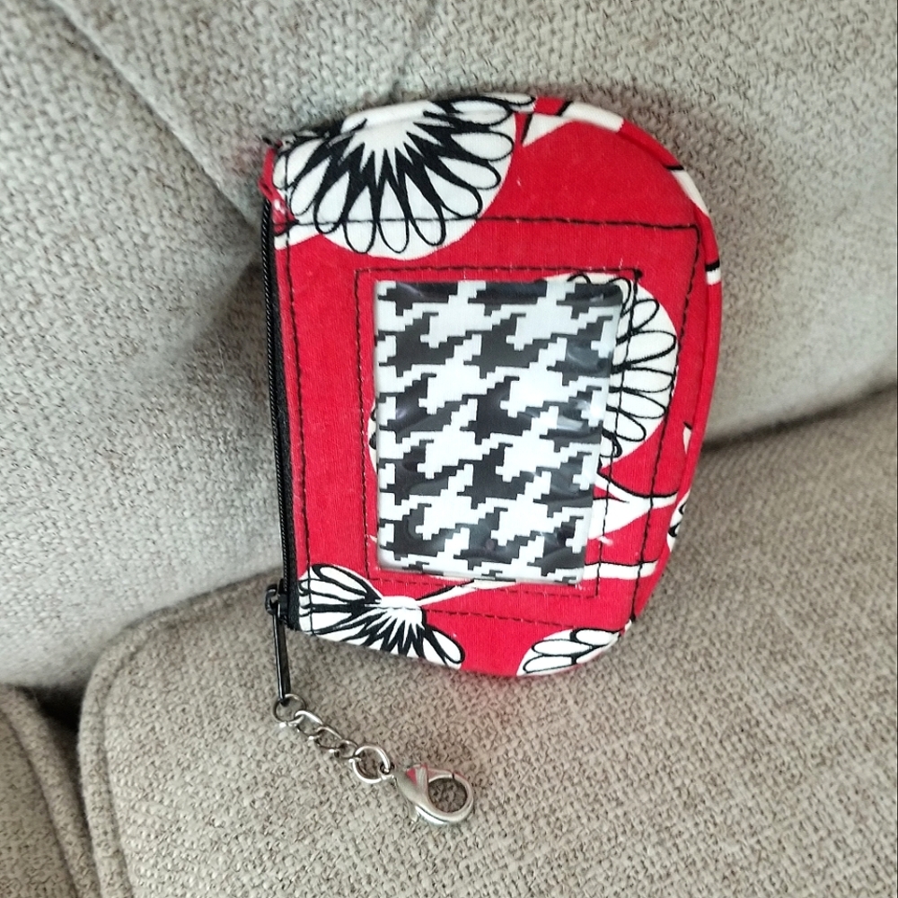 Vera Bradley zip coin pouch